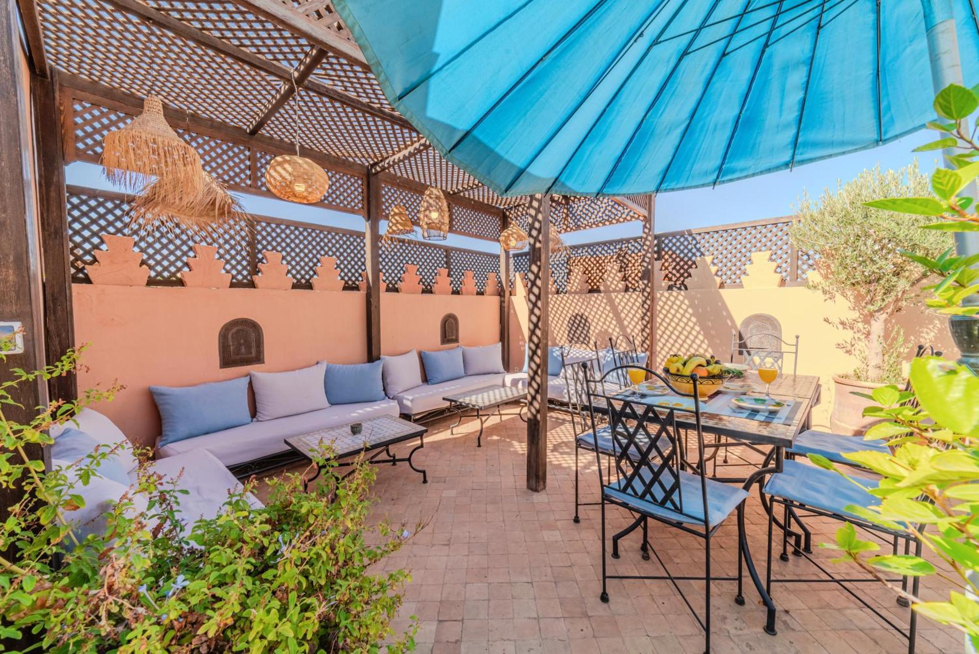 Riad Ayla Avec Piscine Privee Марракеш Экстерьер фото