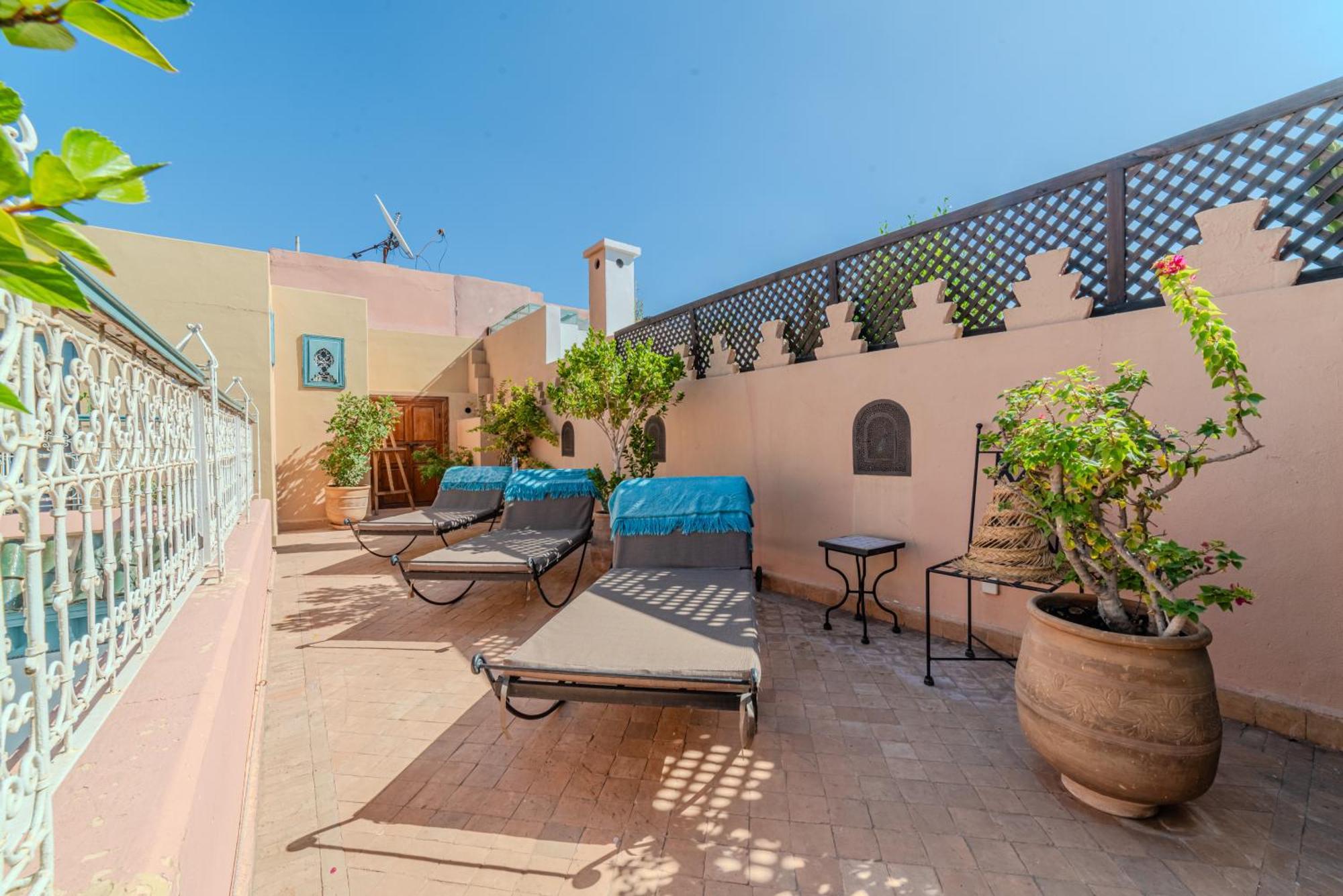 Riad Ayla Avec Piscine Privee Марракеш Экстерьер фото
