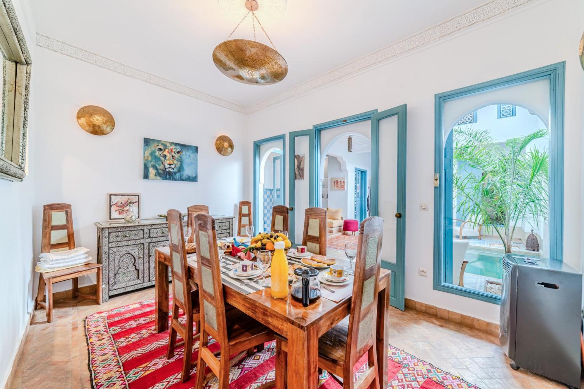 Riad Ayla Avec Piscine Privee Марракеш Экстерьер фото