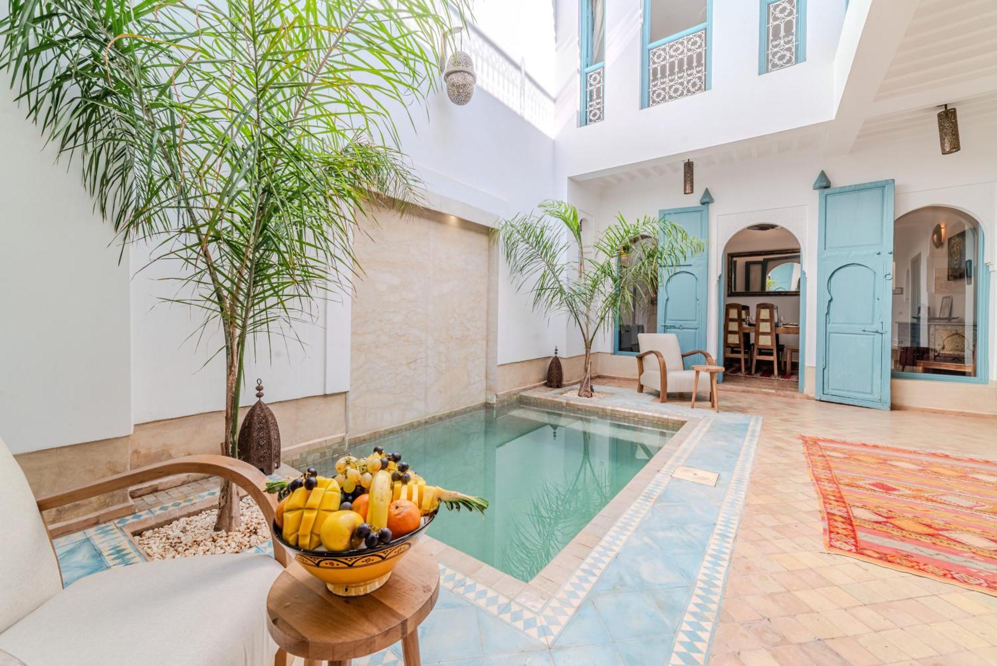 Вилла Riad Ayla Avec Piscine Privee Марракеш Экстерьер фото