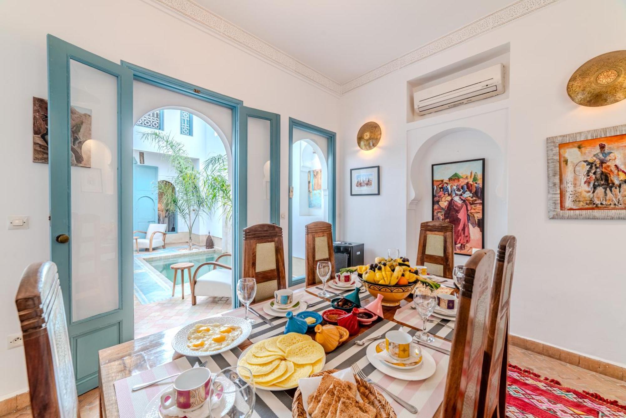 Riad Ayla Avec Piscine Privee Марракеш Экстерьер фото