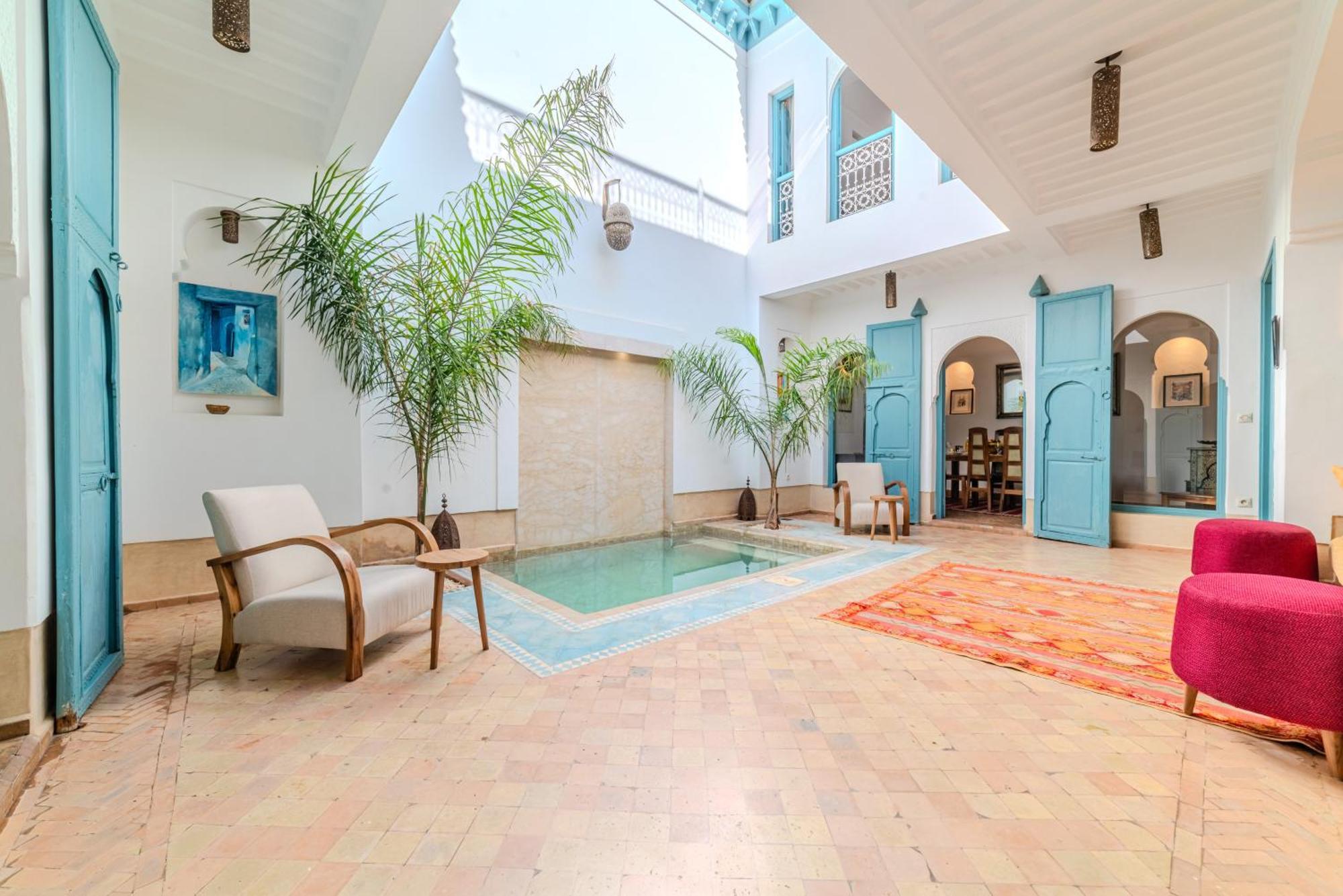 Вилла Riad Ayla Avec Piscine Privee Марракеш Экстерьер фото